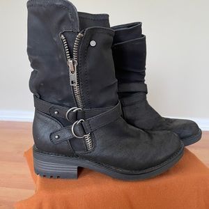 Ladies Carlos Moto boots